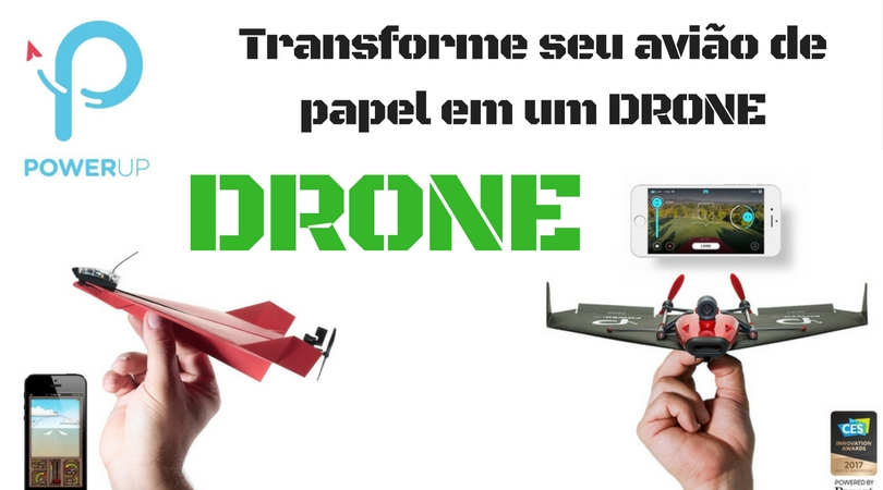 Avião de papel usa drone e óculos VR para fazer streaming ao vivo