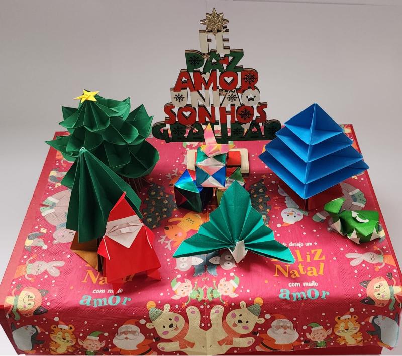 Oficina de Origami de Natal